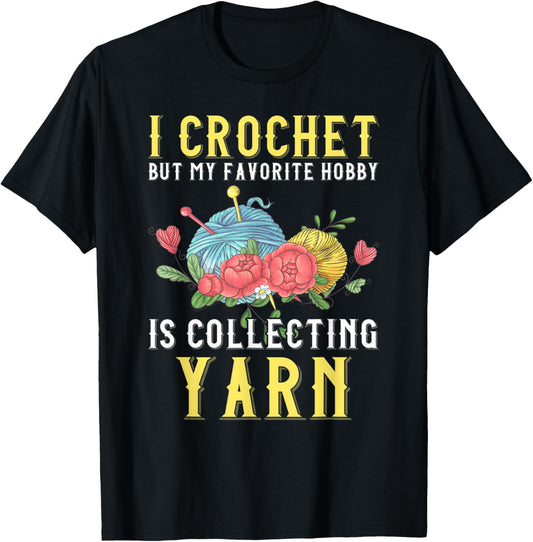 Crochet Crafting Hobby Collecting Yarn Lover
