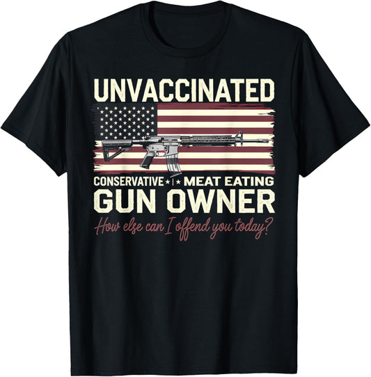 Gun Owner Usa Flag Amendment Conservative Gift