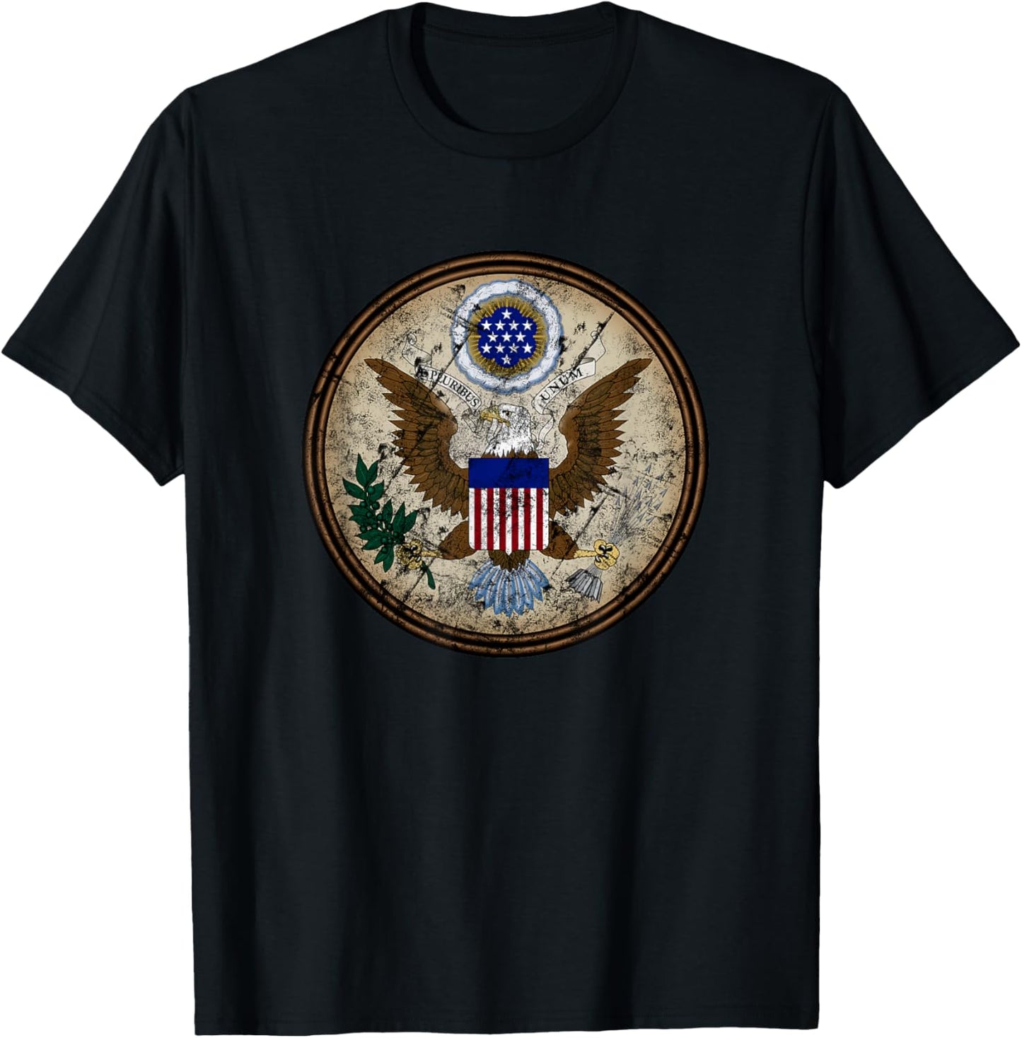Usa Coat Of Arms Retro United States Great Seal Patriotic