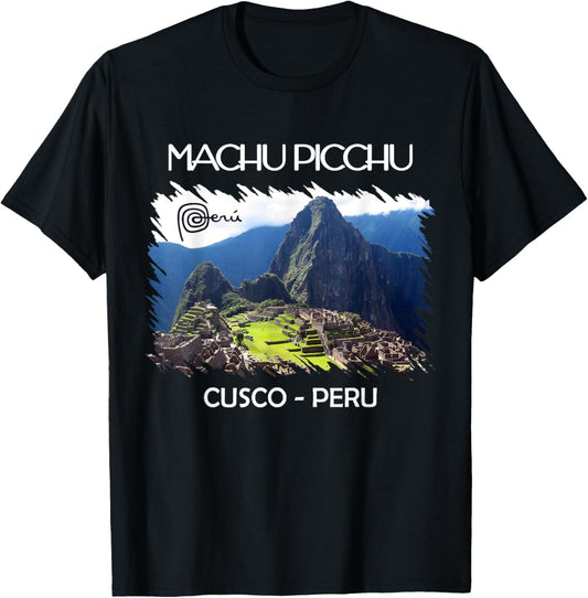 Vintage Peru shirt Cusco Machu Picchu llama jersey souvenir