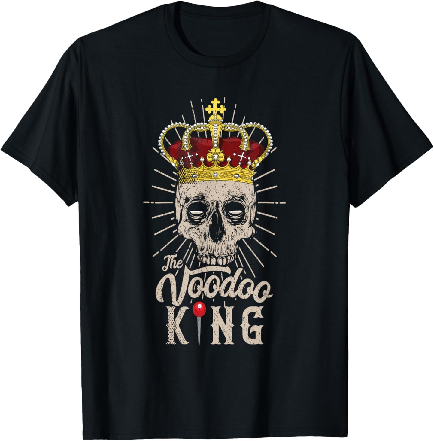 Voodoo King T-Shirt Halloween Costume