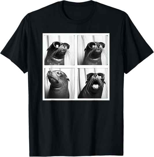 Seal With Sunglasses Cool Sea Lion Ocean Animal Photobooth