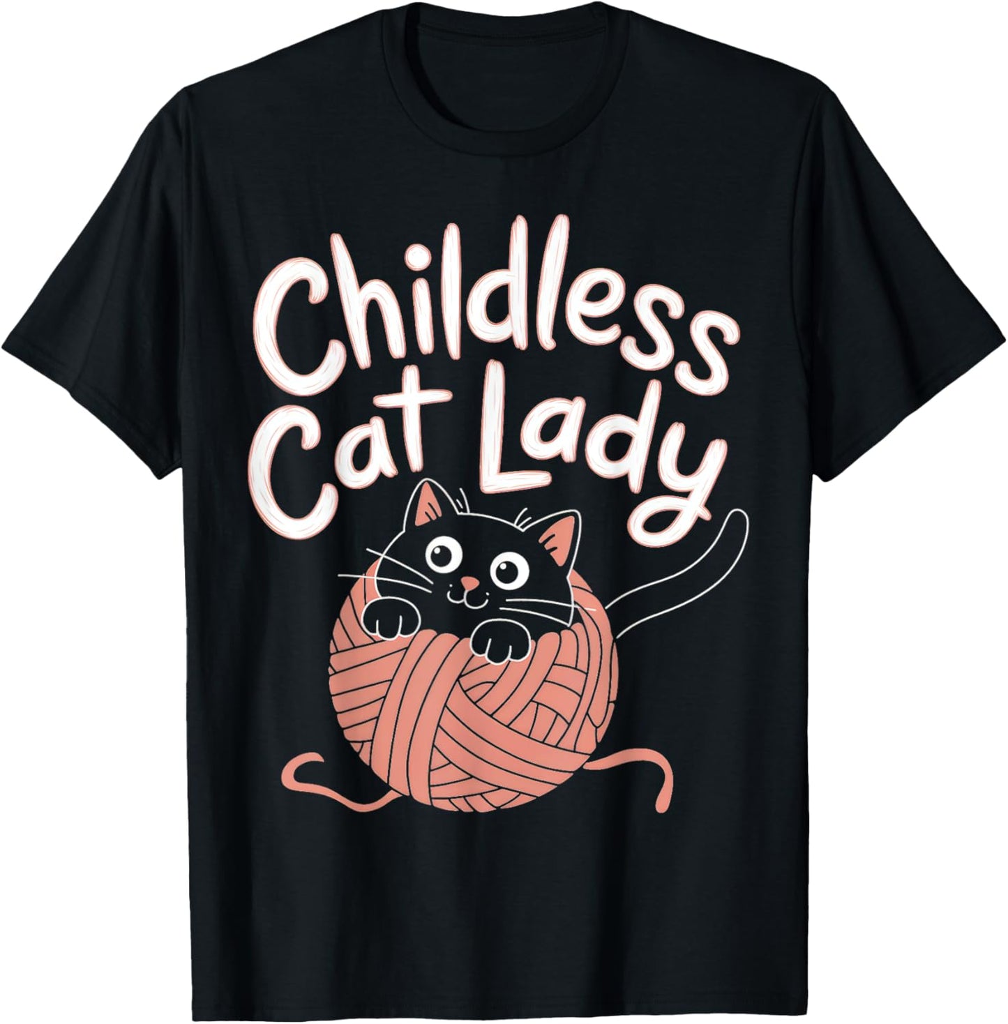 Childless Cat Lady Playful Yarn Kitty