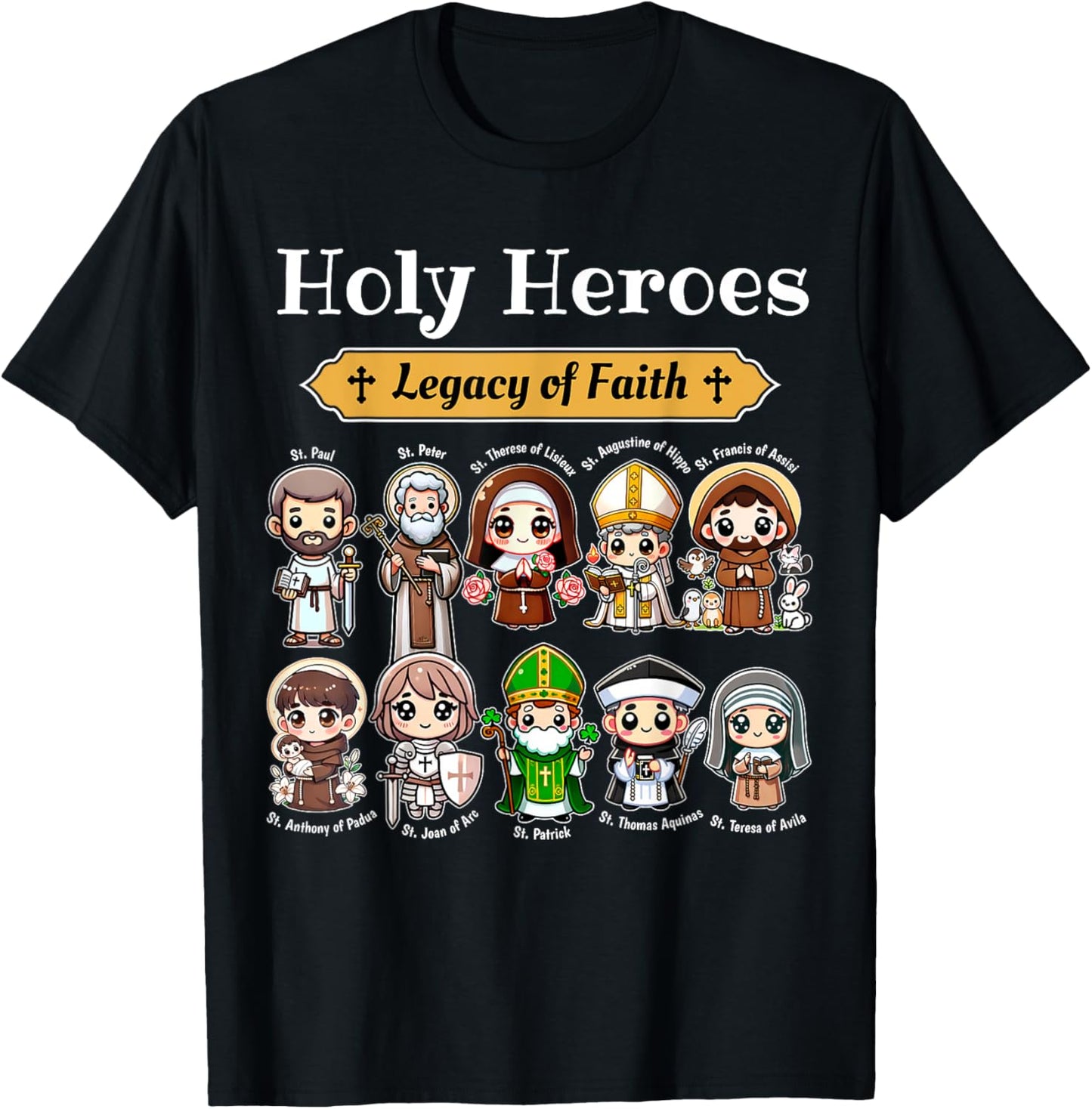 Holy Heroes Legacy of Faith Catholic Saints Collection kids
