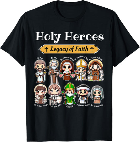 Holy Heroes Legacy of Faith Catholic Saints Collection kids