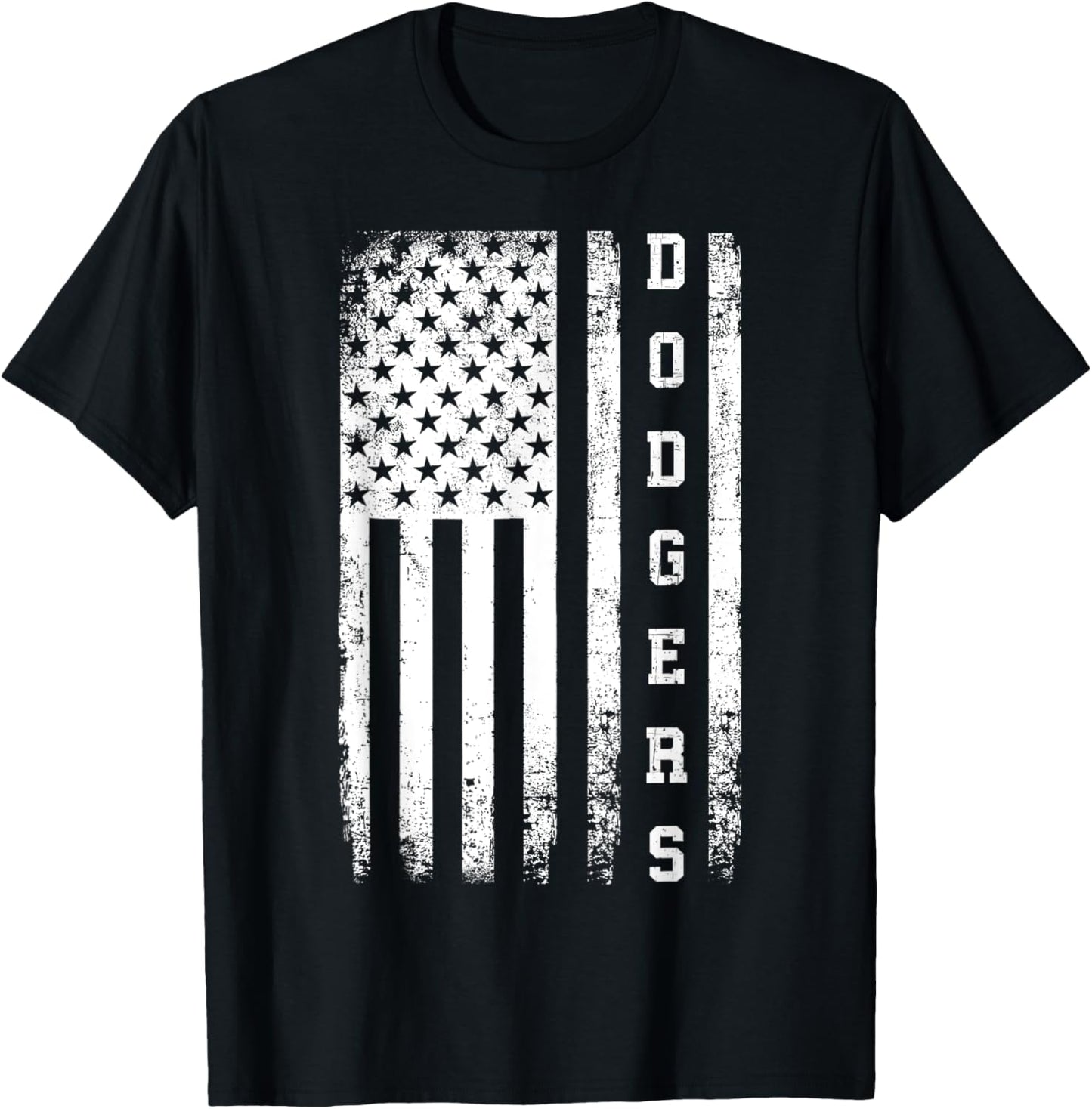 Dodgers Name Retro Vintage First Name Dodgers Lover Usa Flag