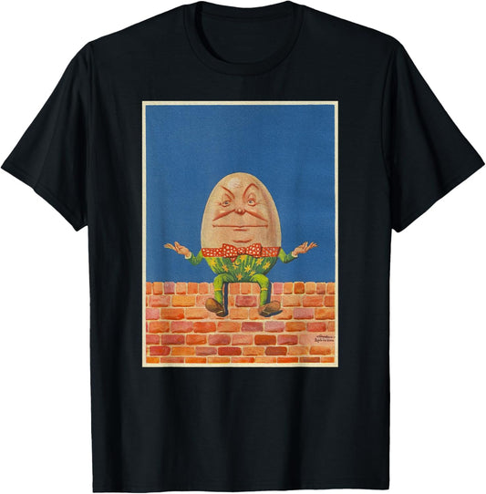 Feel Good Retro Fairytale T Shirt Art Vintage Humpty Dumpty