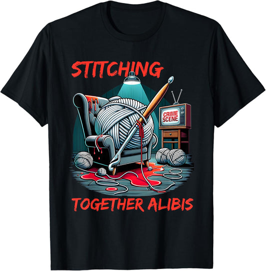 Knitting Stitching Alibis Crochet And Crime Shows