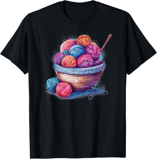 Crochet Tools and Wool and Yarn