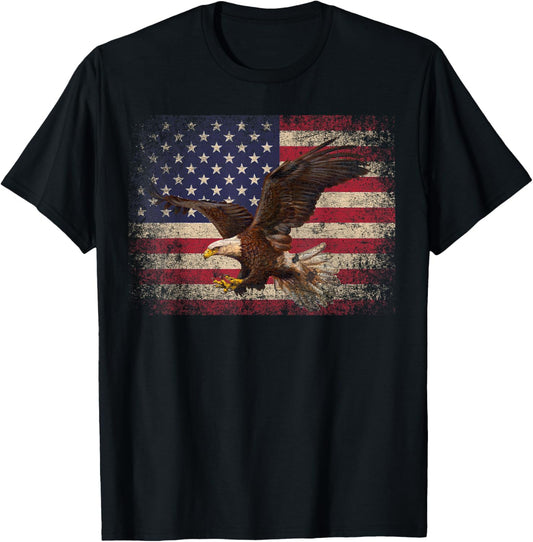 Bald Eagle 4Th Of July Christmas Gift American Flag Country