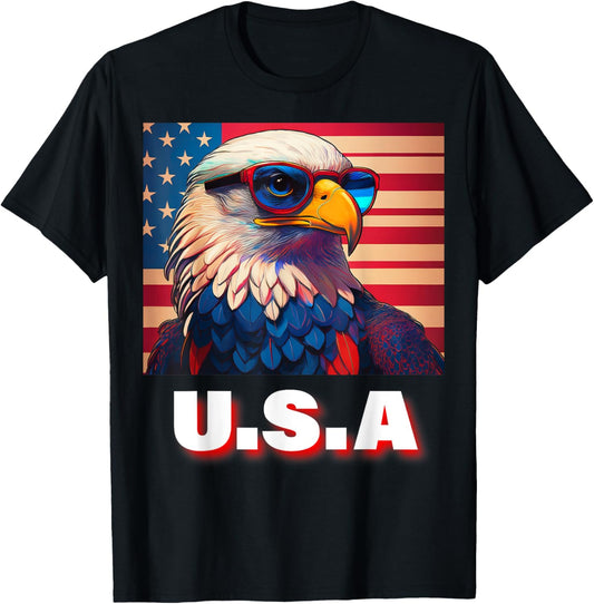 4Th Of July Patriotic Bald Eagle Usa Merica Men Women