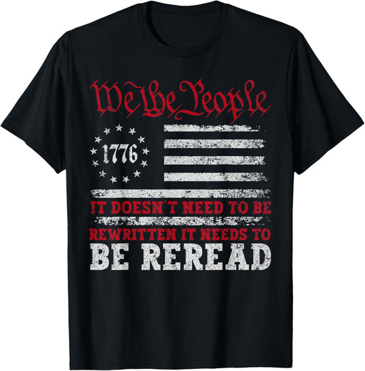 Us Flag Constitution Of The Usa Needs To Be Reread