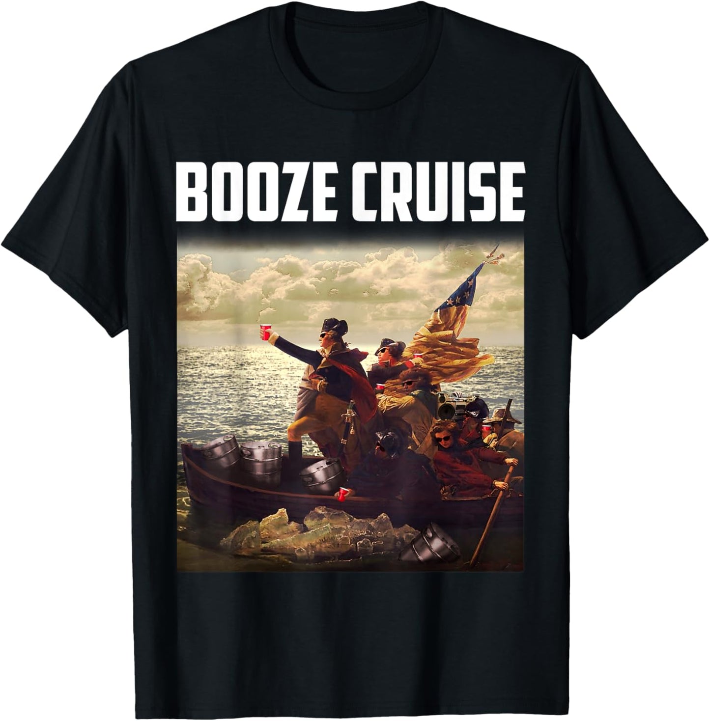 Political Party Booze Cruise Shades Red Cups