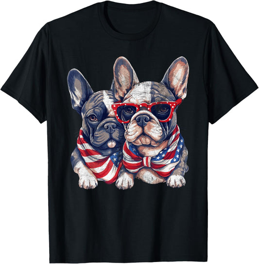 French Bulldog American Flag Patriotic 4Th Of July Frenchie