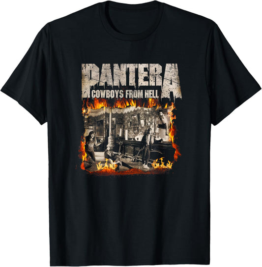 Pantera Official Cowboys From Hell Cover Fire