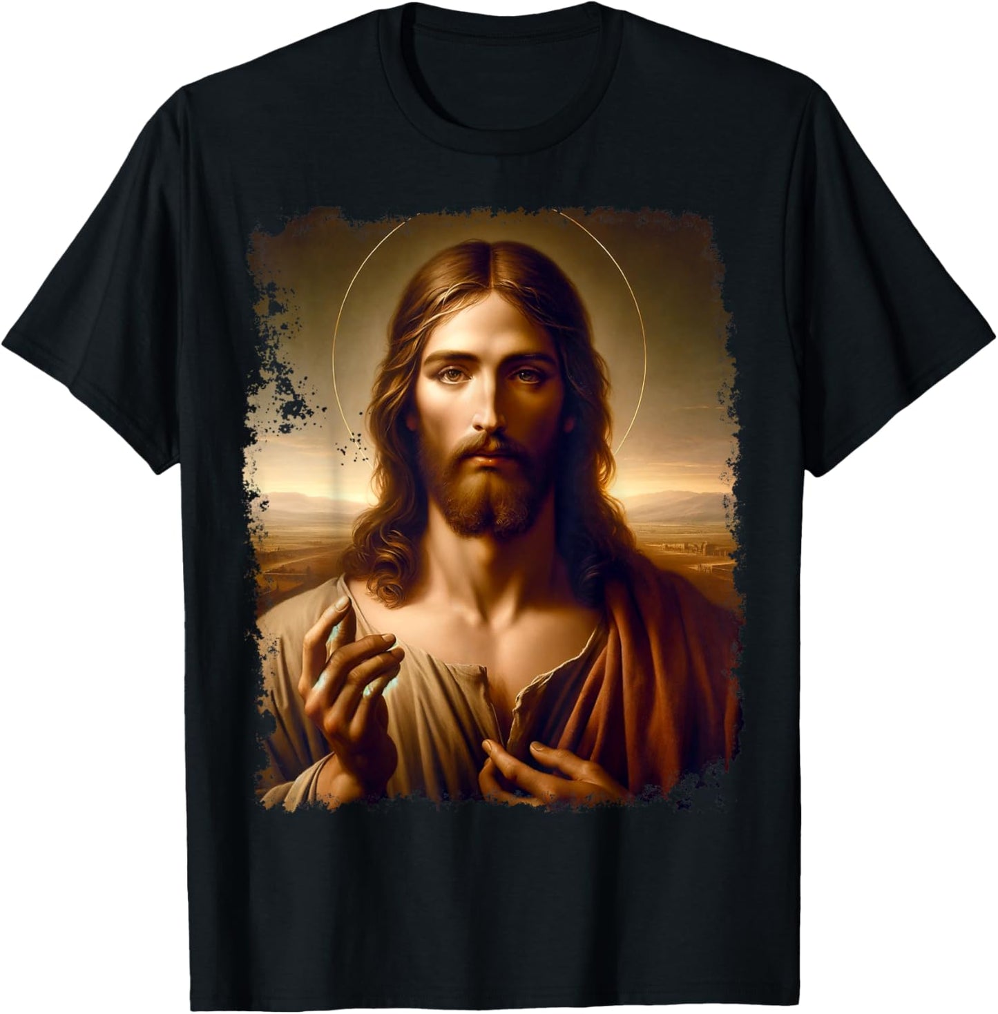Renaissance Jesus Christ Spiritual Leader Portrait Art