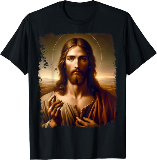 Renaissance Jesus Christ Spiritual Leader Portrait Art