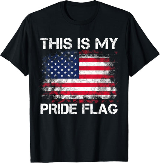 This Is My Pride Flag Usa American Patriotic 4Th Of July