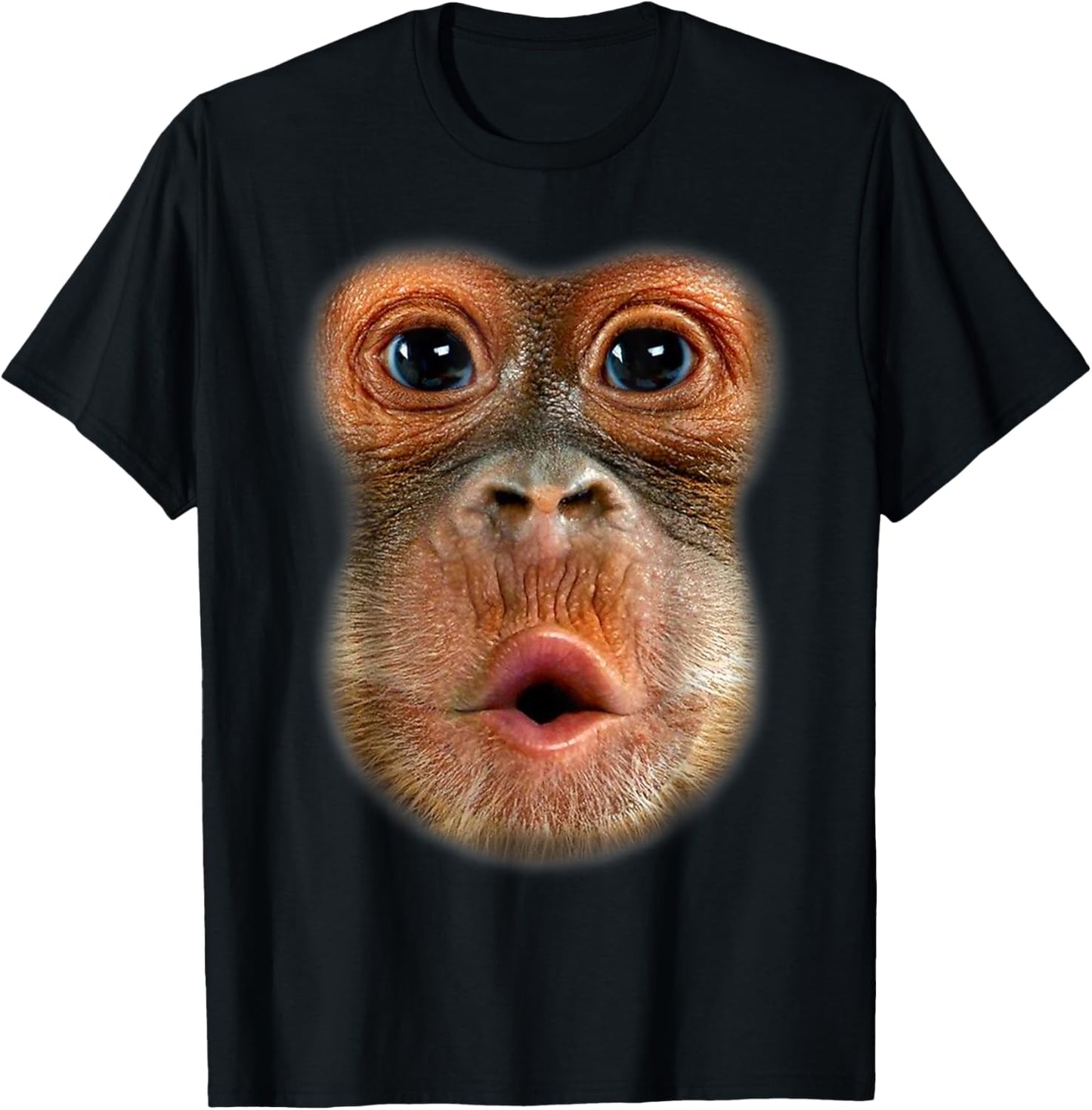Monkey Face Breath Funny Men Womens Halloween Costume