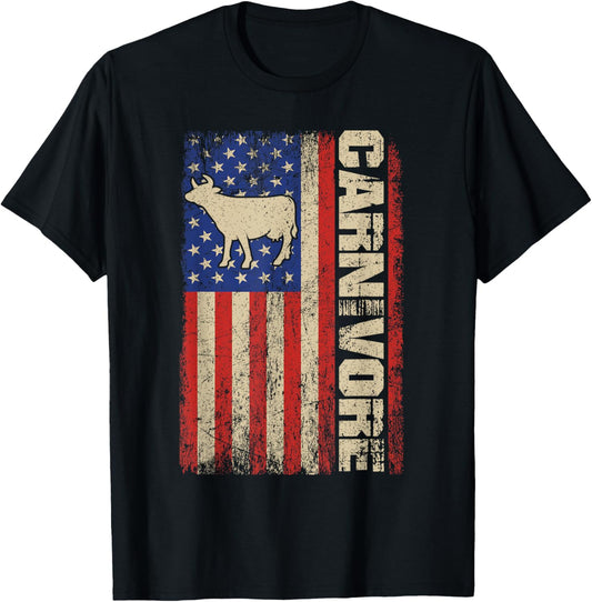 Carnivore Meat Smoker Gifts For Men Unisex Adults T Shirt Black Small Classic Fit Crew Neck Short Sleeve Anti Vegan Anti Vegetarian Keto Diet