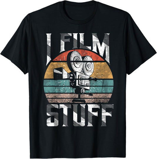 I Film Stuff Retro Vintage Camera Filmmaker