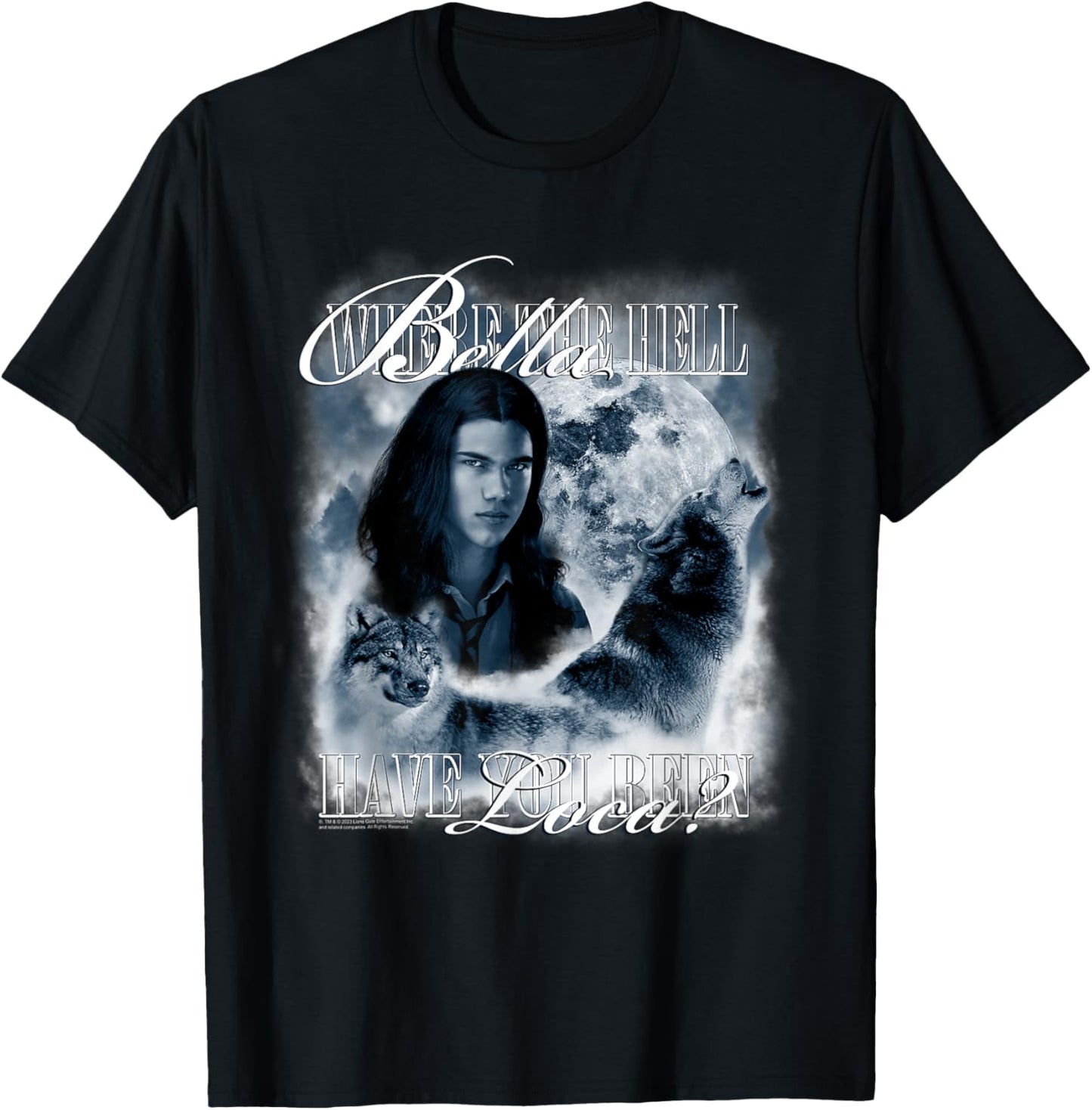 Twilight Saga Retro Jacob Wolf Moon Loca Movie