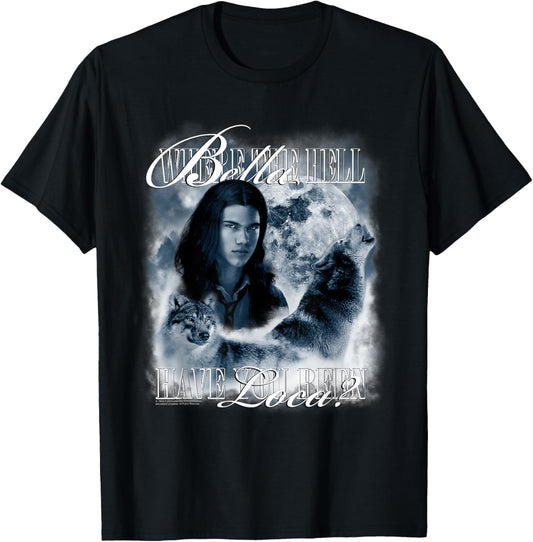 Twilight Saga Retro Jacob Wolf Moon Loca Movie