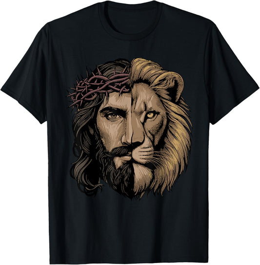 Jesus Shirt Christian Inspiration Jesus Lion Of Judah