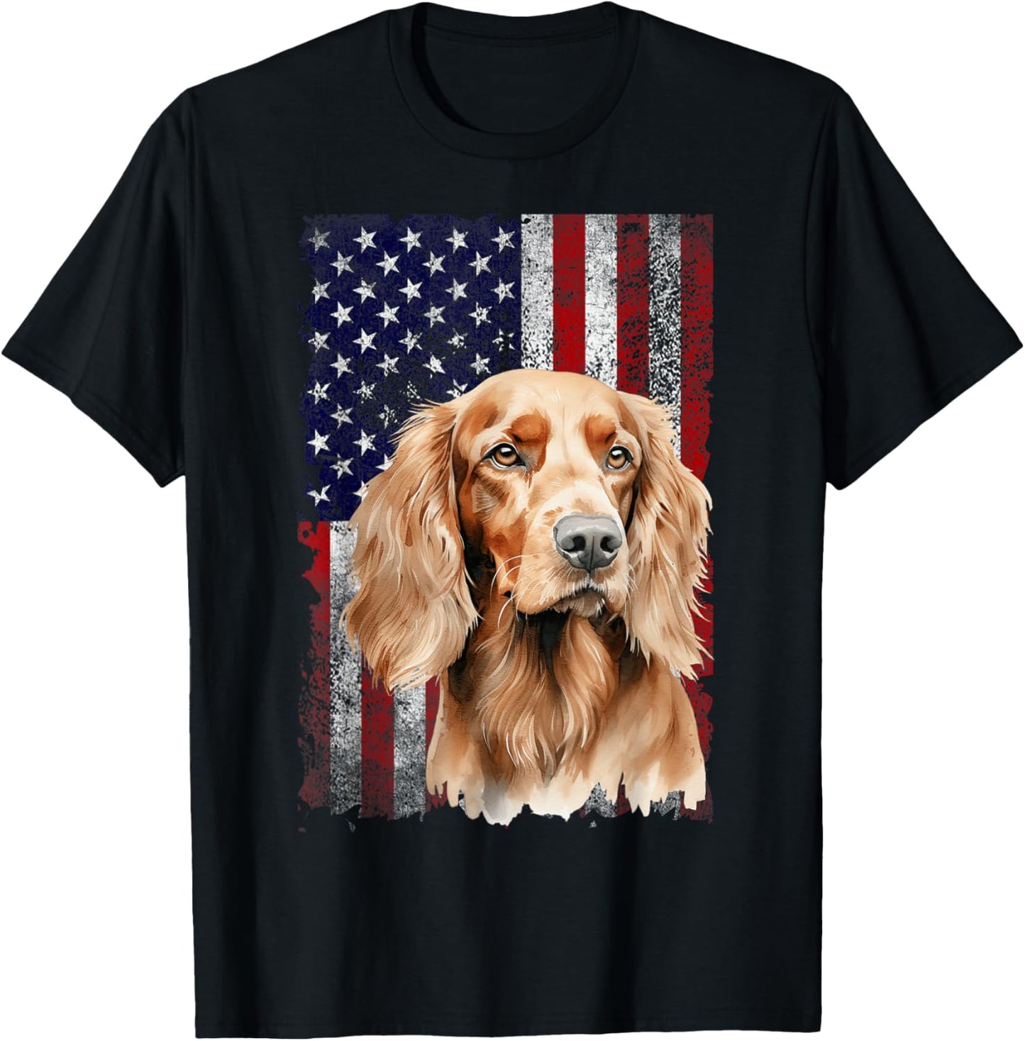 Irish Setter Dog 4Th Of July American Flag Patriotic Gift