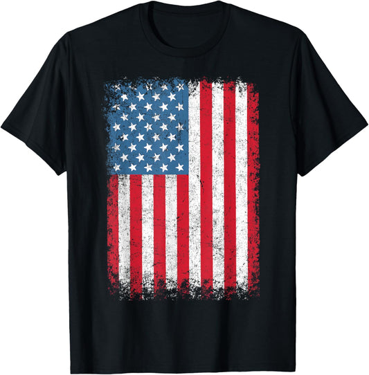 Usa T Shirt Women Men Kids Patriotic American Flag July 4Th