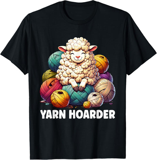 Wool Lover Handmade Crochet Sheep Yarn Hoarder Knitting