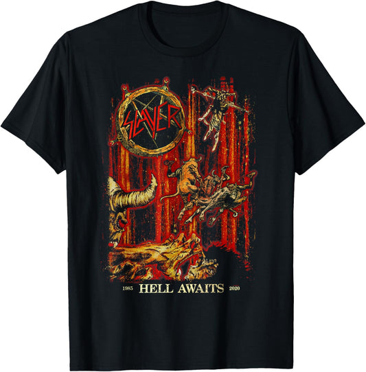 Slayer   Hell Awaits Anniversary Cover