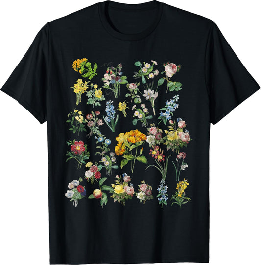 Vintage Botanical Art Flower plant growers