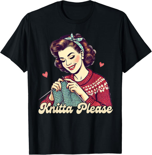 Knitting Lover Knitter Knit Happens Yarn Lover Knitta Please