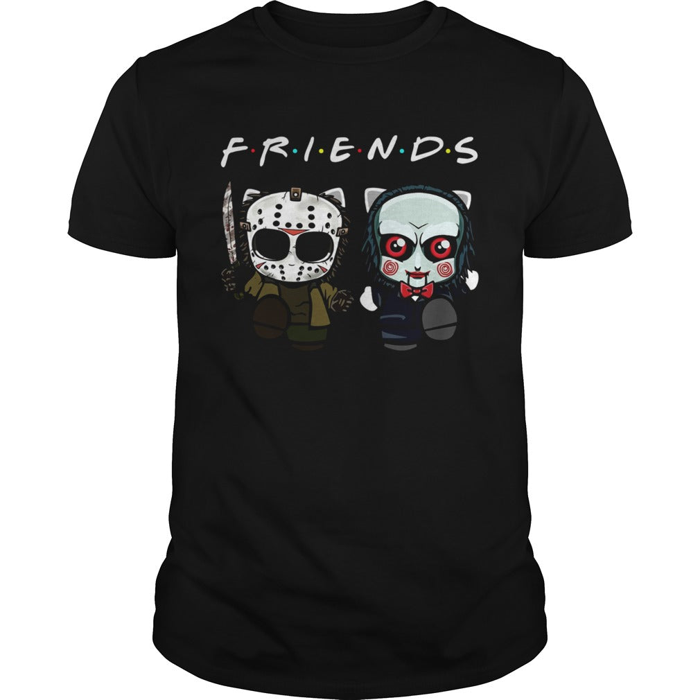 Baby Jason Voorhees and Joker Friends Tv show shirt