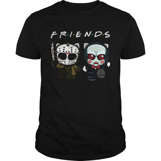 Baby Jason Voorhees and Joker Friends Tv show shirt