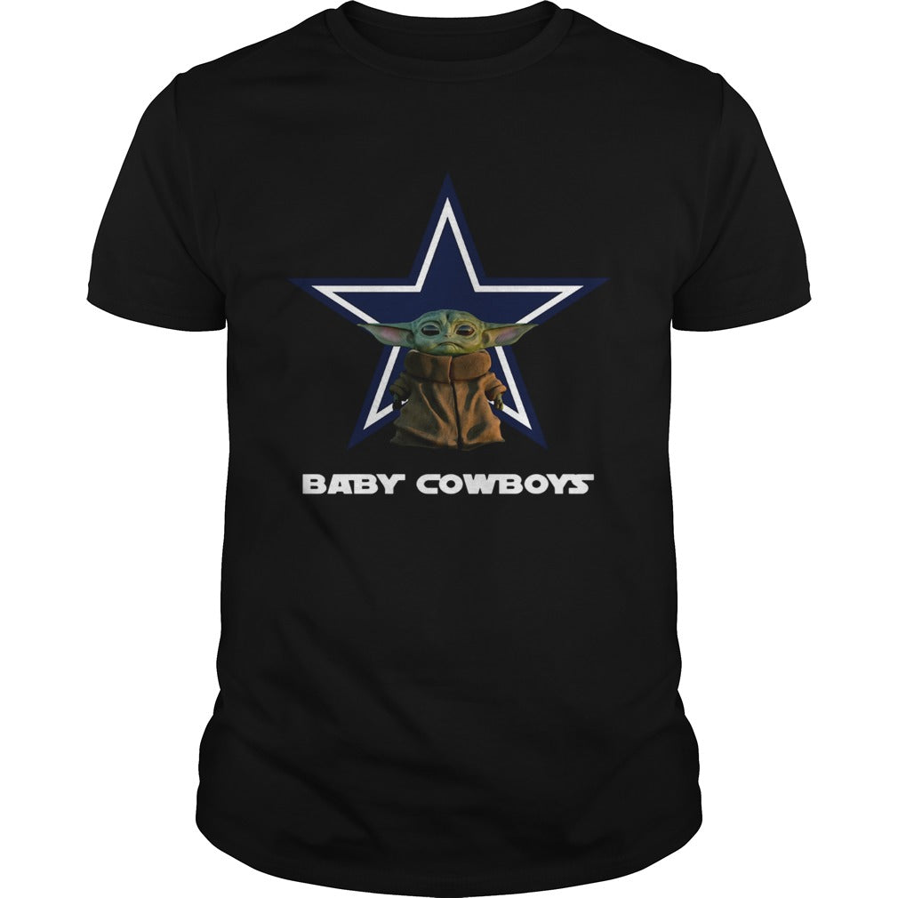 Baby Yoda Baby Cowboys shirt