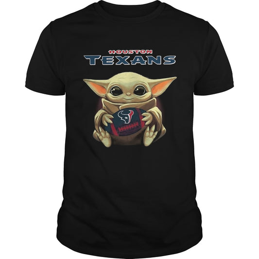 Baby Yoda Hug Houston Texas shirt