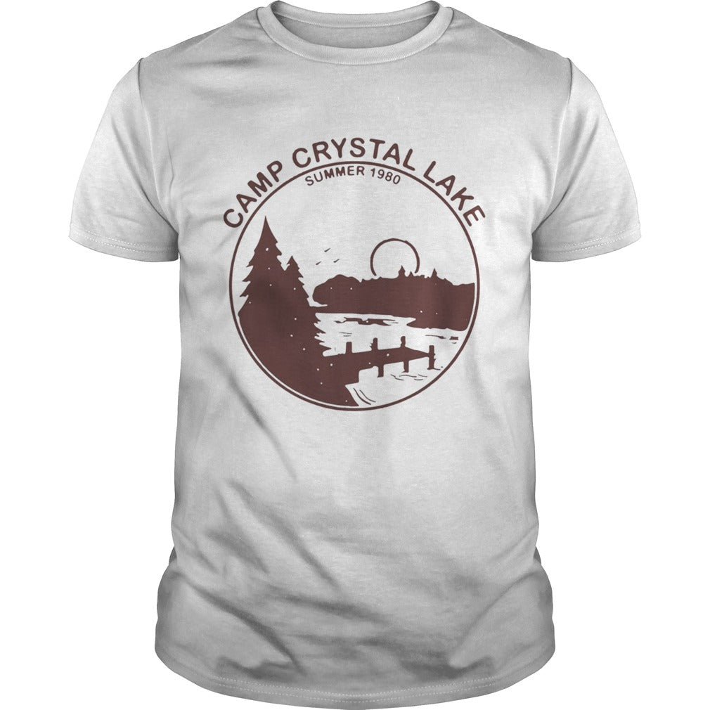 Backside Camp Crystal Lake Summer 1980 For T Shirt
