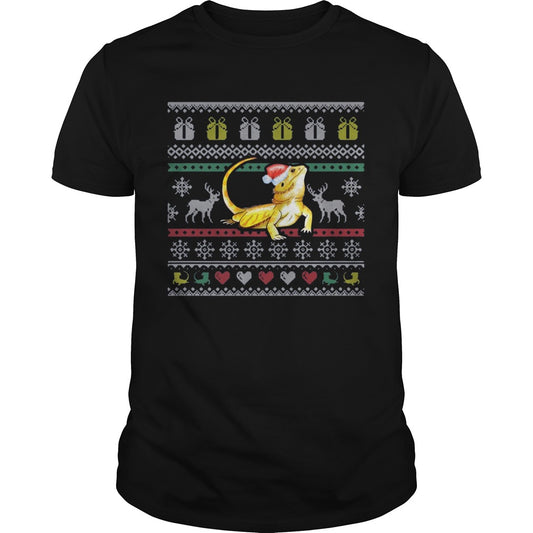 Bearded Dragon Ugly Christmas shirt