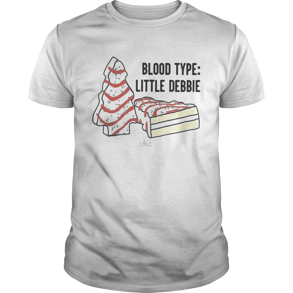 Blood Type Little Debbie shirt