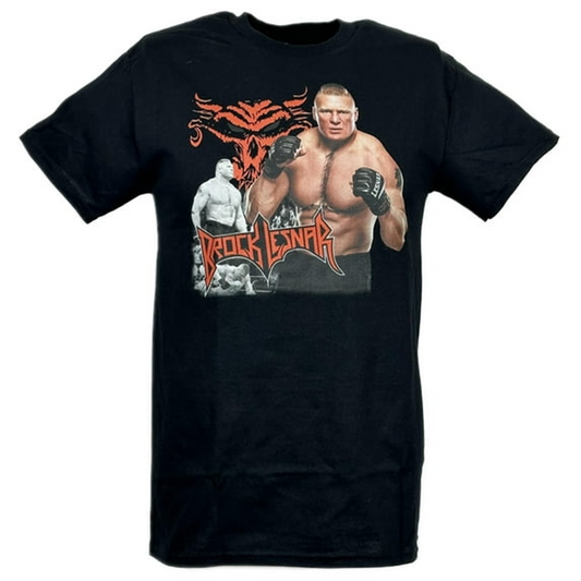 Brock Lesnar Ready to Fight Shirt – Black WWE Tee for Men