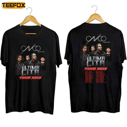 CNCO Última Cita Farewell Tour 2023 Short Sleeve T Shirt