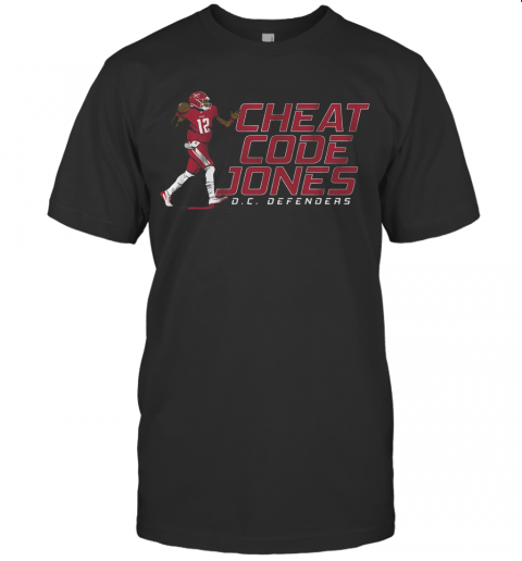 Cheat Code Jones Dc Defenders T Shirt