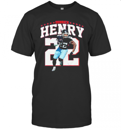 Derrick Henry 22 Tennessee Titans Football T Shirt