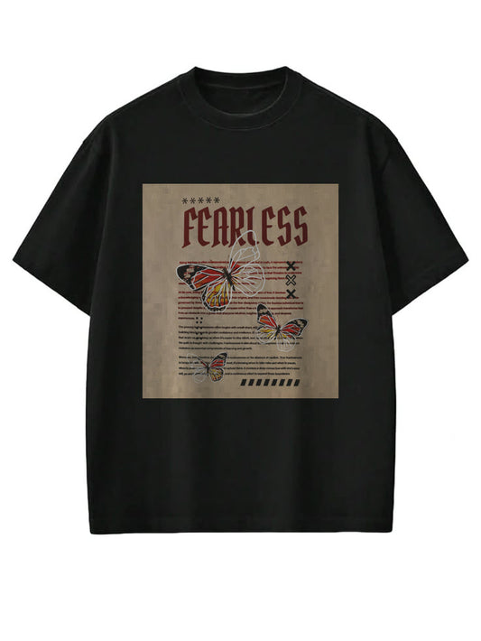 Fearless Butterfly Graphic Tee for Unisex