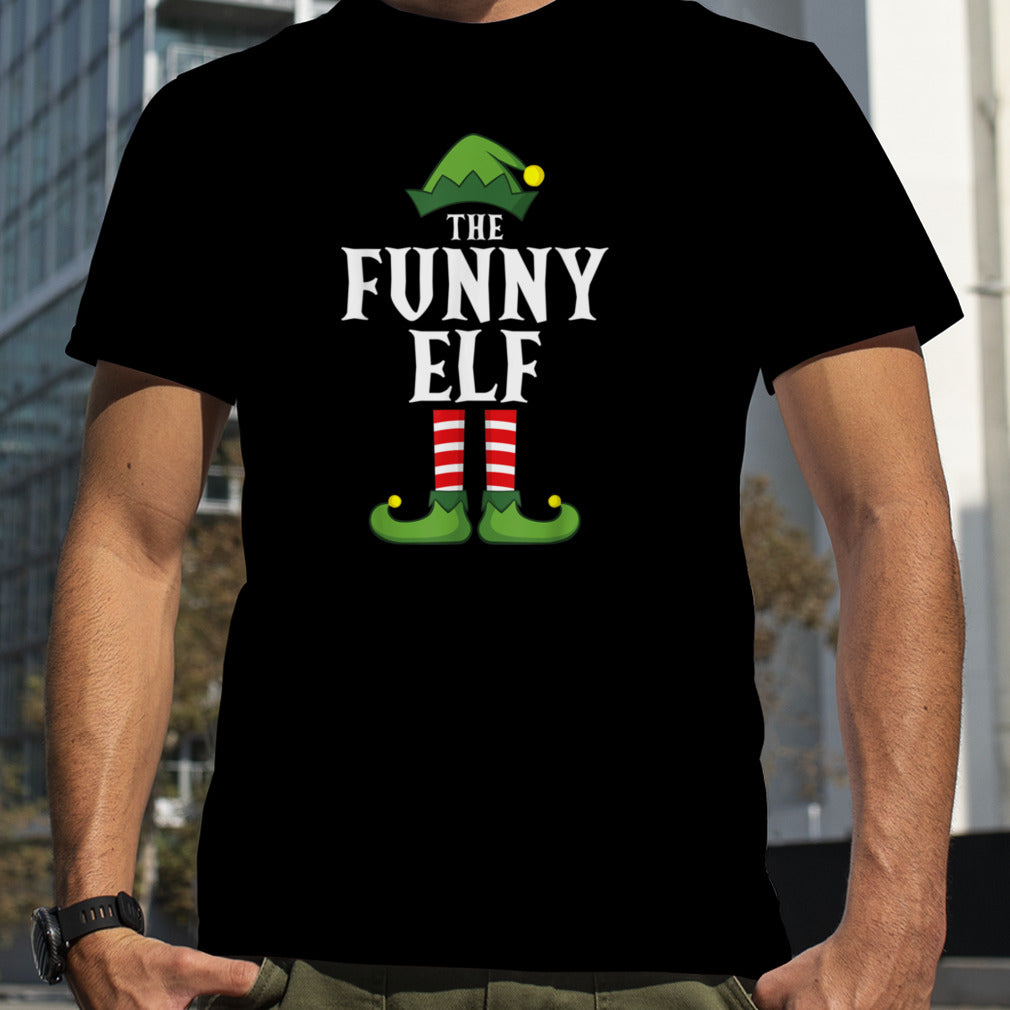 Funny Elf Christmas Pajama T Shirt B0BM7Q5VGQ