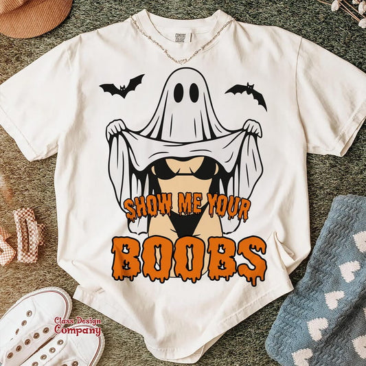 Funny Halloween Shirt, Funny Halloween Ghost Shirt, Season Sublimation Shirt, Trendy Funny Halloween T Shirt Design, 2025 Funny Halloween Shirt