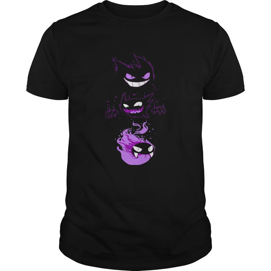Gastly Evolution Pokemon Yellow Ver shirt