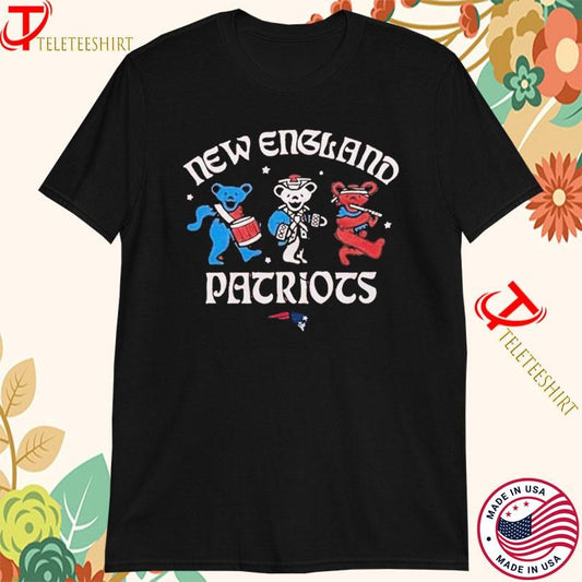 +Grateful Dead x New England Patriots NFL TShirts